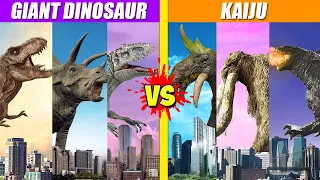 Giant Dinosaur vs Kaiju Battles | SPORE