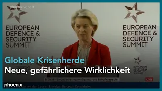 Rede Ursula von der Leyen beim Europäischen Verteidigungs- und Sicherheitsgipfel | 17.04.2024