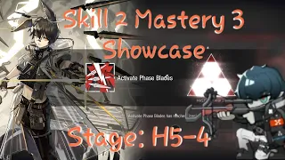 Arknights Ayerscarpe Skill 2 Mastery 3 Showcase on H5-4