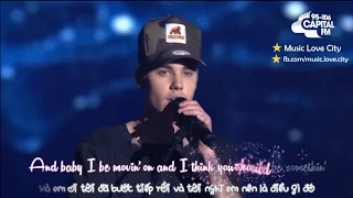 ► Justin Bieber ♫║ Love Yourself' (Jingle Bell Ball 2015) ║♫ ( Vietsub - Lyrics )