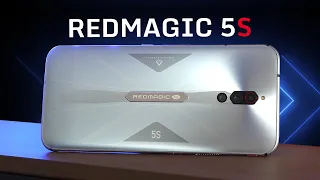 Обзор Red Magic 5S за 39 990 рублей! Игрофон с КУЛЕРОМ внутри и экраном 144 Гц