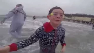 New Years Dip Isle of Man 2015