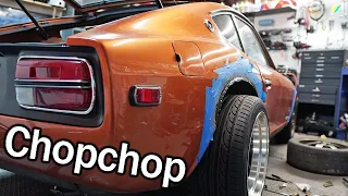 Wide body The Z. Installing ZG Flares On 280z - The JDM Devil Z Build Series #16