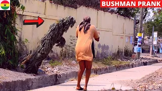 😂😂😂Falling Tree Bushman Prank! She Thought A Tree Was Falling! Hilarious! #50