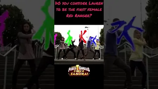 Power Rangers - The first female red ranger ??