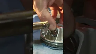 easily install piston circlip with a soldering iron on ktm and all motorcycles.