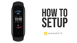 Amazfit Band 5 - How to Pair/Connect/Setup to Smartphone