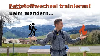 Wie du beim Wandern deinen Fettstoffwechsel trainieren kannst (✓3 Bedingungen)