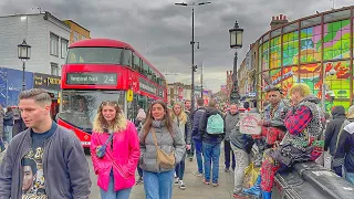Camden Market London | Camden High Street | Camden Market Food | London Walk 2023 [4K HDR]