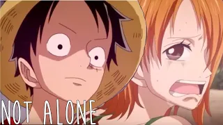 「ONE PIECE AMV 」LUFFY X NAMI | NOT ALONE |