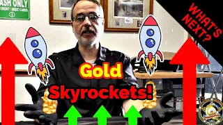 Gold SKYROCKETS more than $150 quickly! Bullion shop owner speaks!