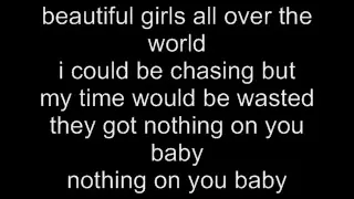 Nothin' On You - B.O.B ft. Bruno Mars lyrics