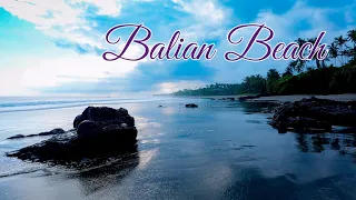 Bali, Indonesia: Balian Beach near Balian Surf Camp and Canteen Virtual Tour 4k! June 2022