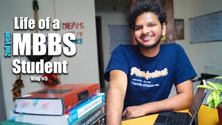 An Awesome Day in the life of a 2nd Year M.B.B.S. Student | Books, Games & Studies | Vlog #5