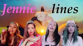 All BLACKPINK Songs but just Jennie's Lines