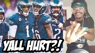 WE 4-0 BITCH HOW ABOUT YOU!?🤣🏆 @FlightReacts  Jaguars vs Eagles Week 4 2022 Game Highlights