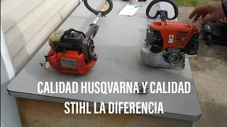 RDMJ2.V.615.CALIDAD HUSQVARNA Y CALIDAD STIHL LA DIFERENCIA