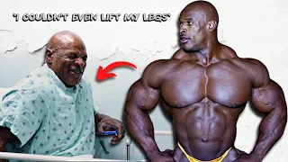 RONNIE COLEMAN NOW WORKOUT - I COULDN'T EVEN LIFT MY LEGS - RONNIE COLEMAN 2024