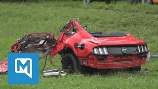 Tödlicher Unfall: 450 PS - Mustang zerschellt am Baum