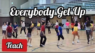 Everybody Get Up Line Dance | TEACH