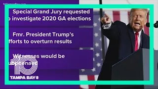 Special grand jury reportedly requested in Georgia investigation of Donald Trump