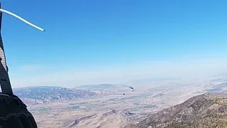 Paragliding Reserve Deployment in Utah