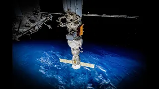ISS Timelapse - Soyuz MS-25 Waiting for Sunrise (24 April 2024)