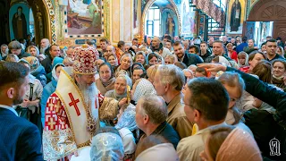 У день Антипасхи Предстоятель звершив Божественну літургію у Києво-Печерській Лаврі