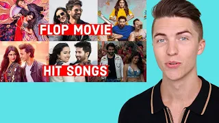 VOCAL COACH Reacts to Flop Bollywood Movies That Have Hit Songs (Flop Movie Hit Songs)