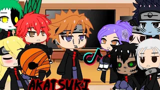 🖤❤️AKATSUKI REAGINDO A TIK TOKS️❤️🖤