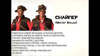 СНАЙПЕР ДОСЬЕ (TEAM FORTRESS 2 / Остров сокровищ)