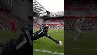 😱 Alisson with a HUGE save! #LFC #Shorts