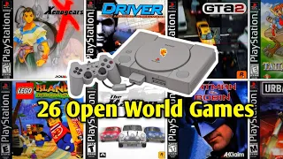 Top 26 Best Open World Games for PS1