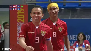 Sepak Takraw | Philippines VS Indonesia - 3rd Regu | 30th Sea Games | Men's Team Double Event