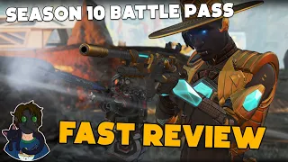 My Apex Season 10 Battle Pass Reaction | Fast Review