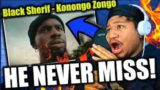 AMERICAN REACTS TO!!! | Black Sherif - Konongo Zongo (Official Video) REACTION