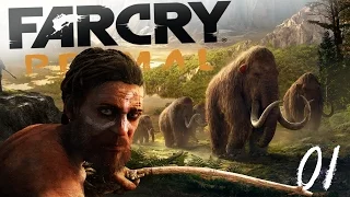 Far Cry Primal Gameplay Part 1 - Mammoth Hunt & Sabre Tooth Tigers! - Far Cry Primal Playthrough