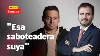 Alejandro Ocampo se 'SALE DE CASILLAS' con Andrés Forero en debate de SEMANA | Vicky en Semana