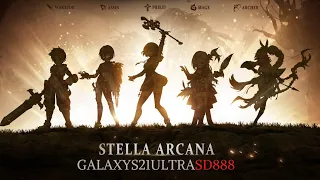 Stella Arcana | MMORPG | Android Gameplay | Galaxy S21 Ultra 16/512 Snapdragon 888 | MS