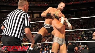 Dolph Ziggler vs. Cesaro: Raw, Aug. 4, 2014