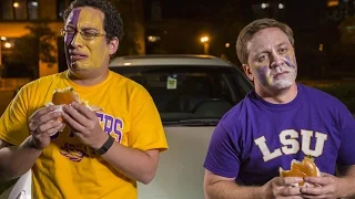 SEC Shorts - Sad LSU fans try to order a 'Beat Bama Burger'