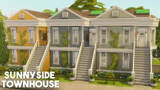 I Built Livable Townhouses In The Sims 4! 🏡