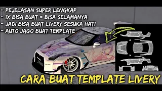 CARA BUAT TEMPLATE LIVERY SENDIRI | GTA SA ANDROID 🔥