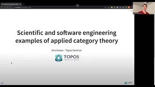 Kris Brown: Scientific and software engineering examples of applied category theory