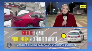 Stirile Kanal D - Masinile pline de zapada aduc amenda soferilor! | Editie de seara