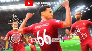 FIFA 2023 PPSSPP Camera PS5 || FIFA23 DOWNLOAD hd graphics & new faces