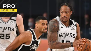 Brooklyn Nets vs San Antonio Spurs | Jul. 25, 2020 | 2019-20 NBA Restart | Обзор матча