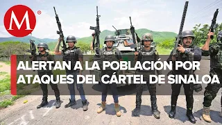 Sedena alertó sobre ataques de cártel de Sinaloa a población y autoridades de Sonora