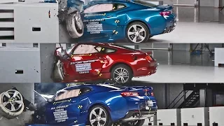 Crash Test MUSCLE CAR - Mustang, Camaro and Challenger