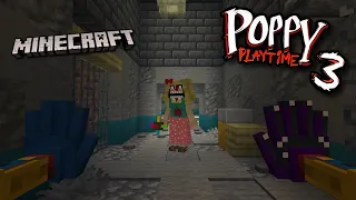 Poppy Playtime CHAPTER 3 - In Minecraft map - School {DEMO 3}